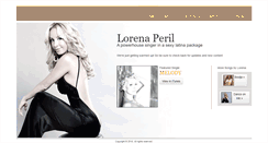 Desktop Screenshot of lorenaperil.com