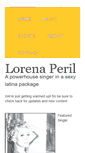 Mobile Screenshot of lorenaperil.com